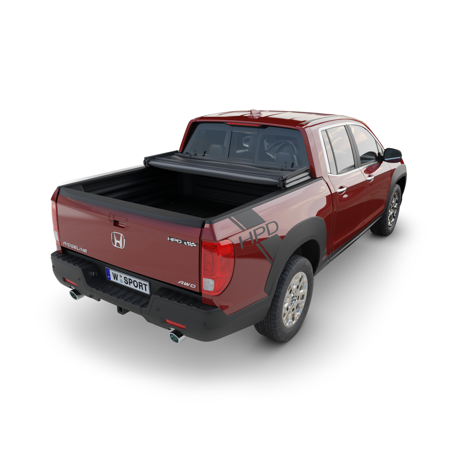 Worksport 20-4125 Tonneau Cover for Select Honda Ridgelines with 5' Beds