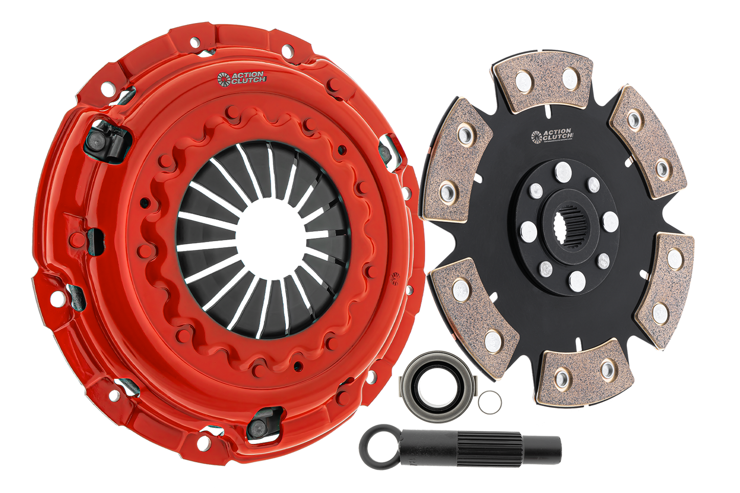 Action Clutch ACR-1283 Stage 6 Clutch Kit (2MD) for Nissan 200SX 1995-1998 2.0L DOHC (SR20DE)