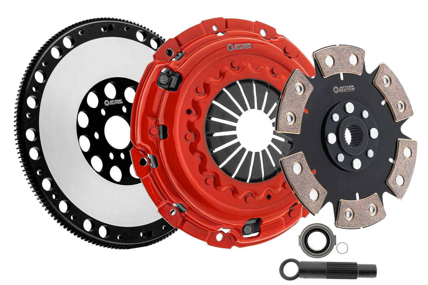Action Clutch ACR-2776-FW Stage 4 Clutch Kit (1MD) for BMW M3 1995 3.0L DOHC (S50) Includes Lightened Flywheel