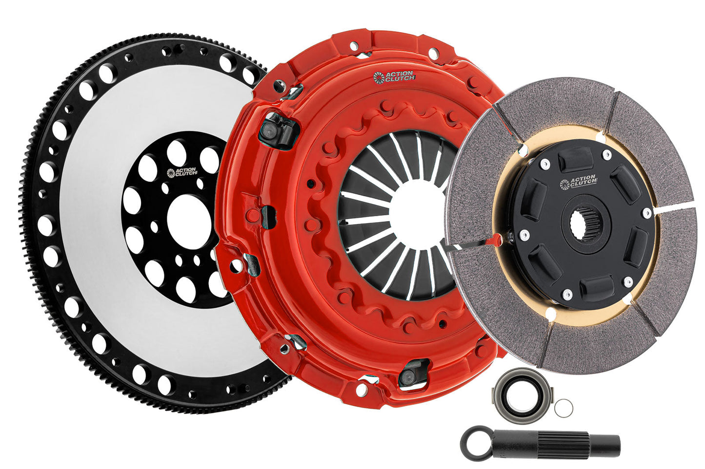 Action Clutch ACR-3324-SPR Ironman Sprung (Street) Clutch Kit for BMW 323i 1998-1999 2.5L DOHC (M52) Includes Lightened Flywheel