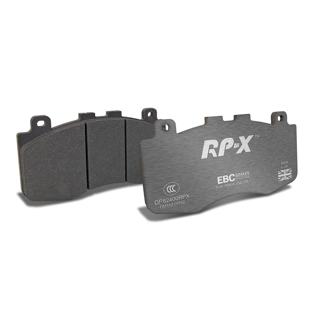 EBC Racing 2018+ Jeep Grand Cherokee Trackhawk 6.2L S/C RP-X Race Front Brake Pads