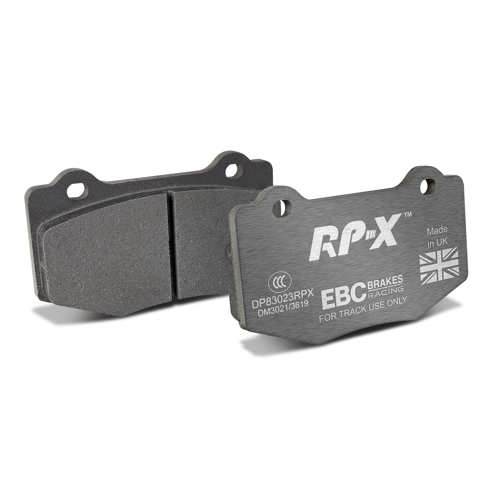 EBC Racing 14-16 Chevrolet Corvette Stingray 6.2L (C7) RP-X Rear Brake Pads