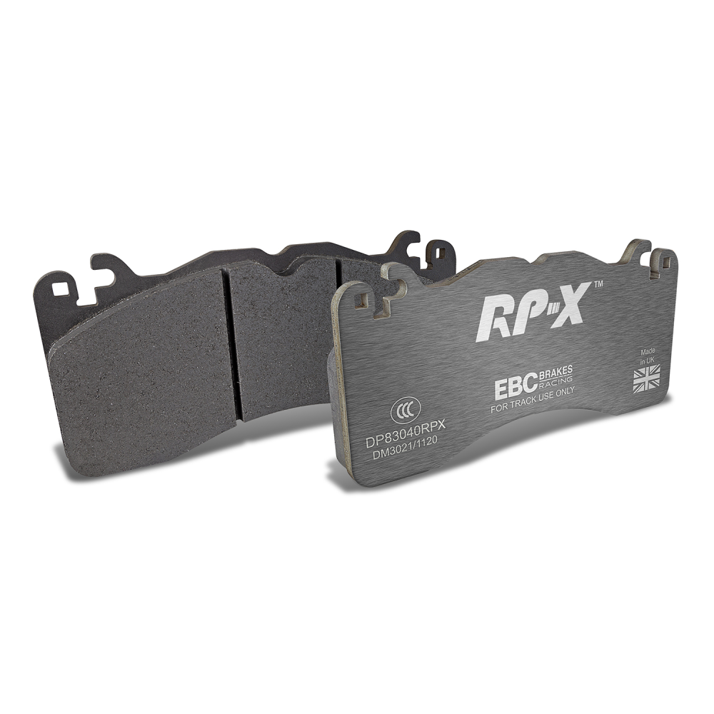 EBC Racing 2015+ Ford Mustang (6th Gen) 2.3L Turbo (GT Performance Package) RP-X Front Brake Pads