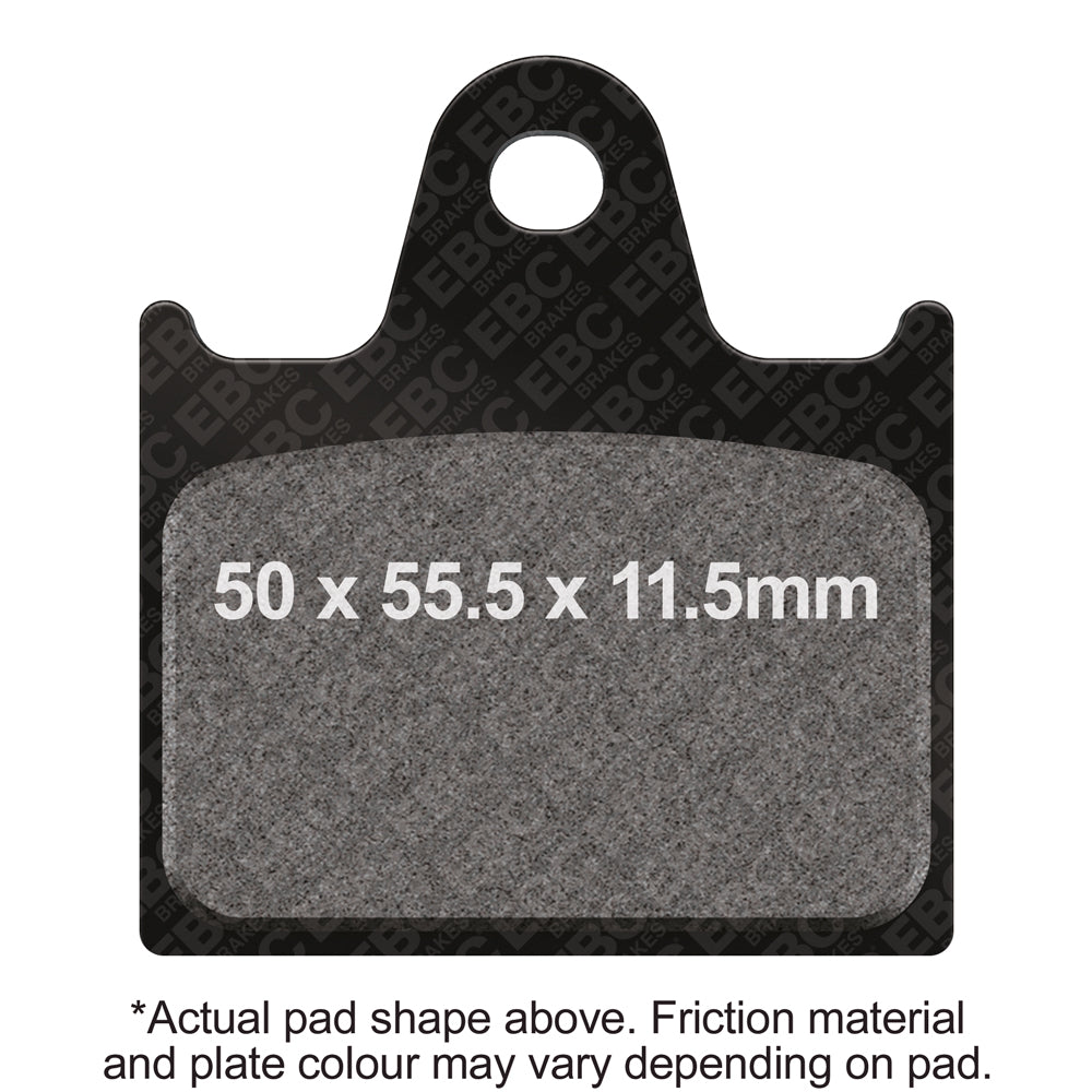 EBC 17-18 Honda PVT 1000 PVT 1000 RS Pursuer Rear Left FA-SFA-TT-X Brake Pads