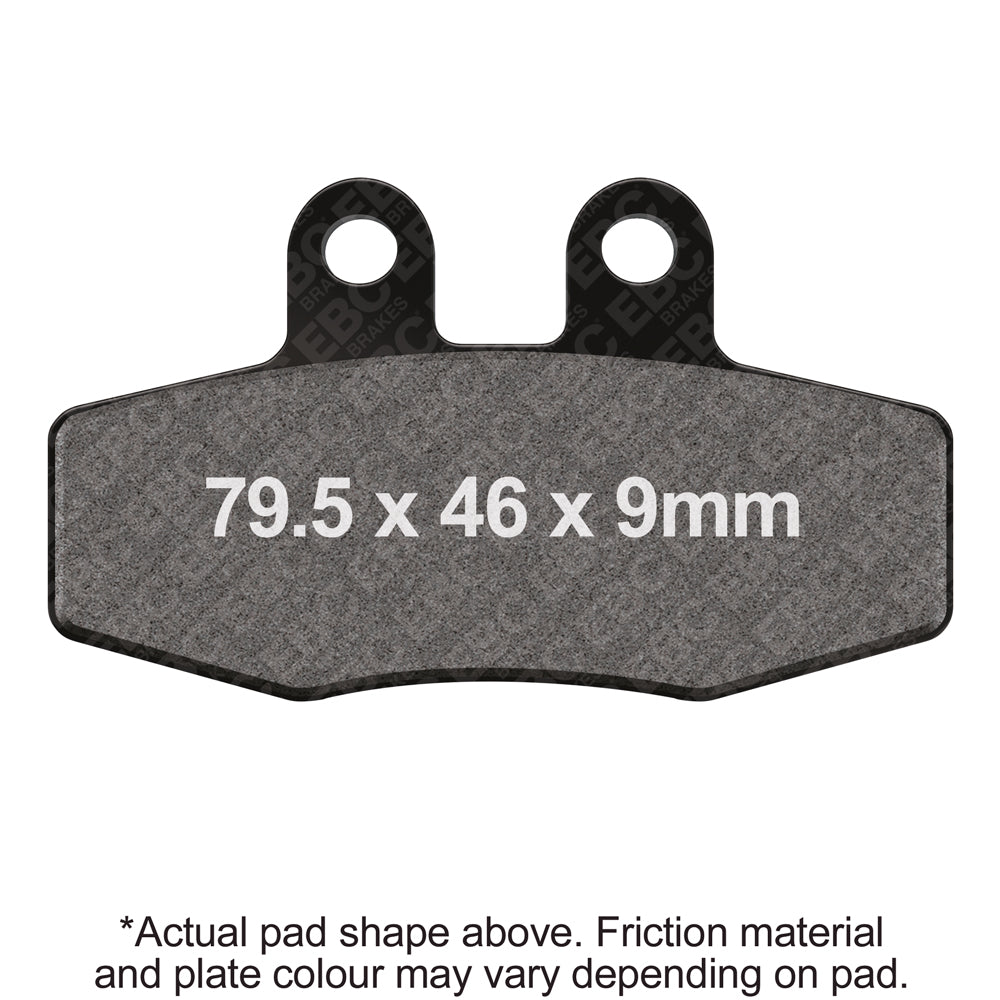 EBC 90-91 KTM 125 D-XC/E-XC/E-GS Grimeca Calipers Front Left R Sintered Brake Pads Brake Pads