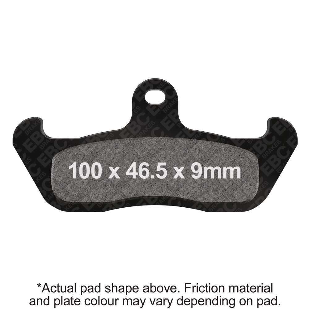 EBC 87-88 Cagiva WMX 250 Front Left R Series Sintered Brake Pads Brake Pads