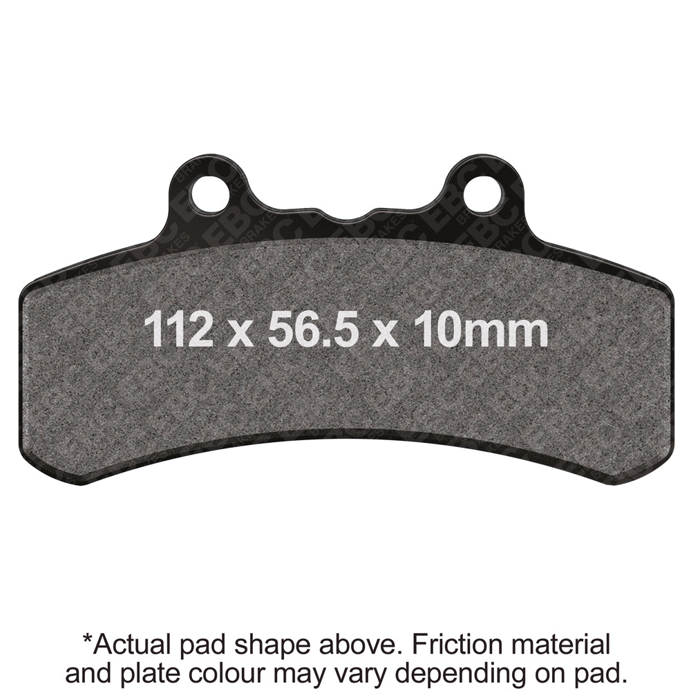 EBC 94-97 Buell M2 Cyclone (w/Disc Countersunk Bolt Holes) Front Left FA-SFA-X Brake Pads