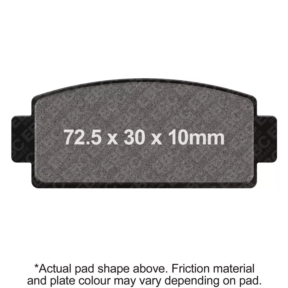EBC 15-18 CF Moto CF 500 US U-Force Front Left/Right R Series Sintered Brake Pads