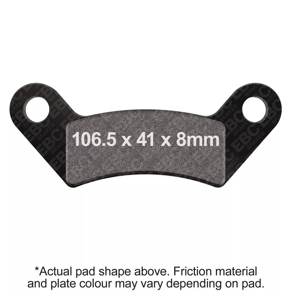 EBC 17-19 Arctic Cat Side-X-Side 900 Stampede XT/XTR (Incl LTD) Front Left/Right R Brake Pads
