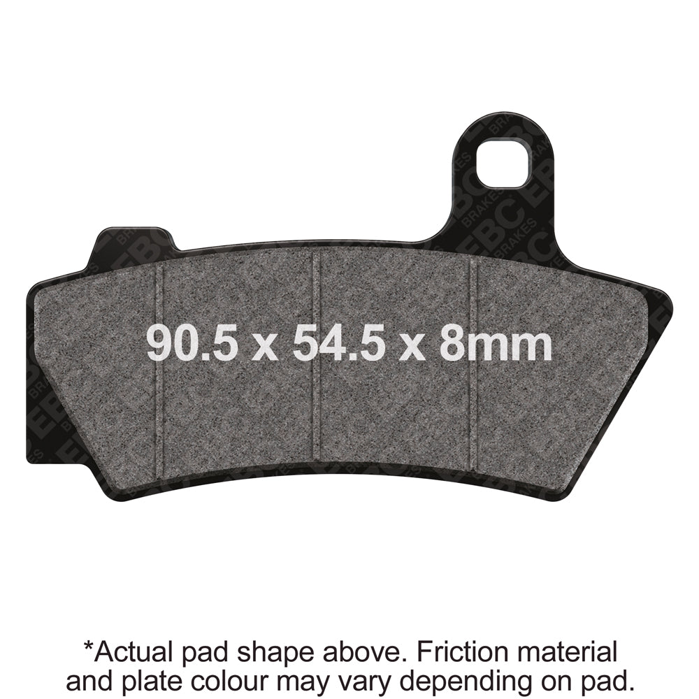 EBC 21-23 BMW R 18 Front Left/Right Sintered HH/R Brake Pads