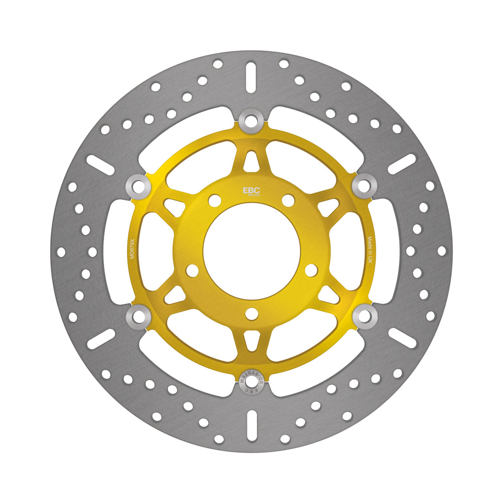 EBC 05-06 Triumph Hinckley Speed Triple 1050 (w/Nissin Caliper) Frt Left/Right Standard Brake Rotor