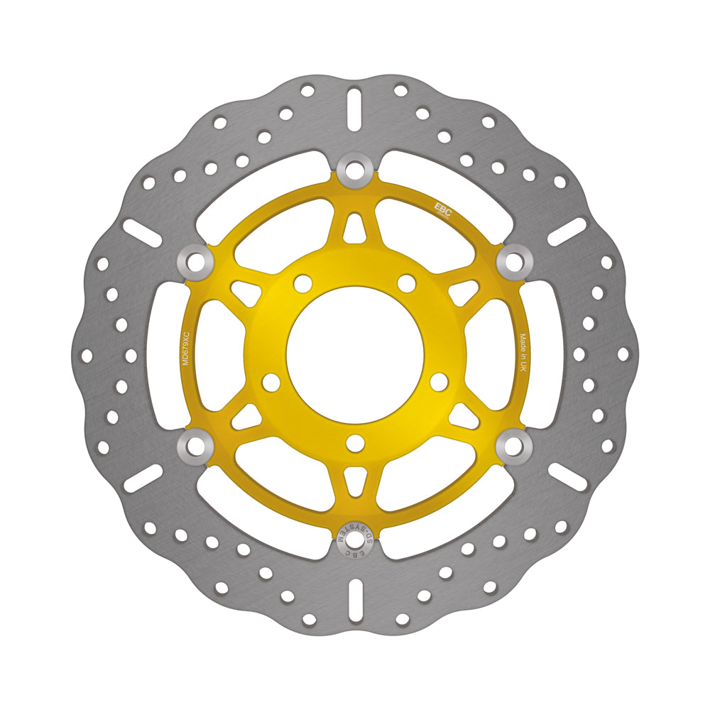 EBC 05-06 Triumph Hinckley Speed Triple 1050 (w/Nissin Radial Caliper) Frt Left/Right Contour Rotor