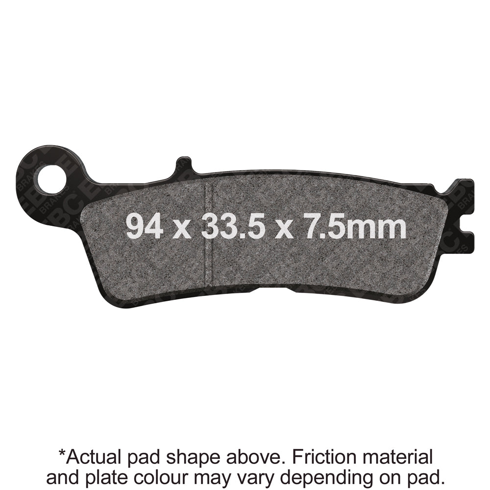 EBC 21-24 Yamaha YZ 125 2T 270 F/Rotor/240 R/Rotor Front Left MXS Sport Brake Pads