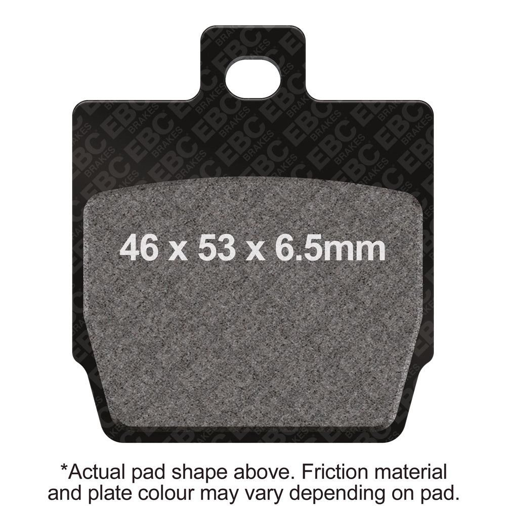 EBC 01-03 Yamaha EW 50 Stunt Front Left FA-SFA-X Brake Pads