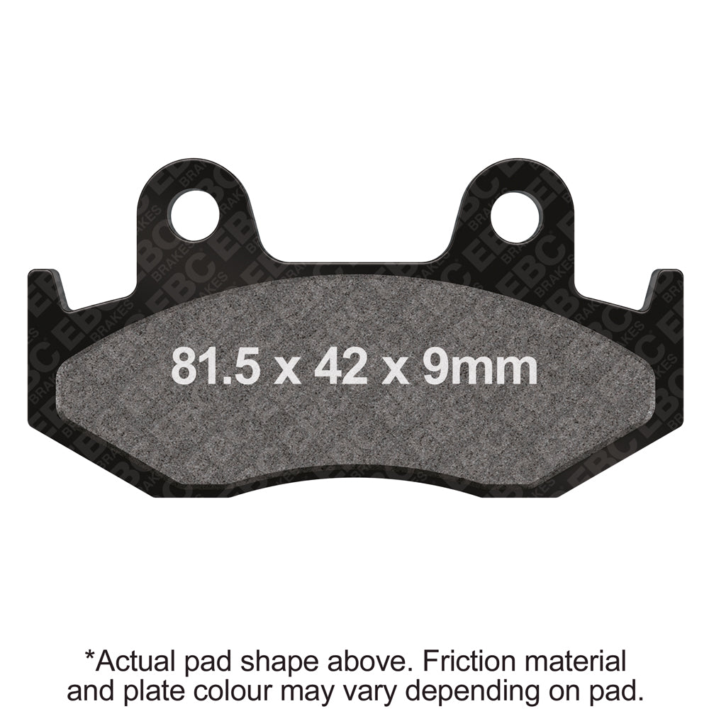 EBC 10-11 Honda NHX 110 Elite Front Left FA-SFA-X Brake Pads