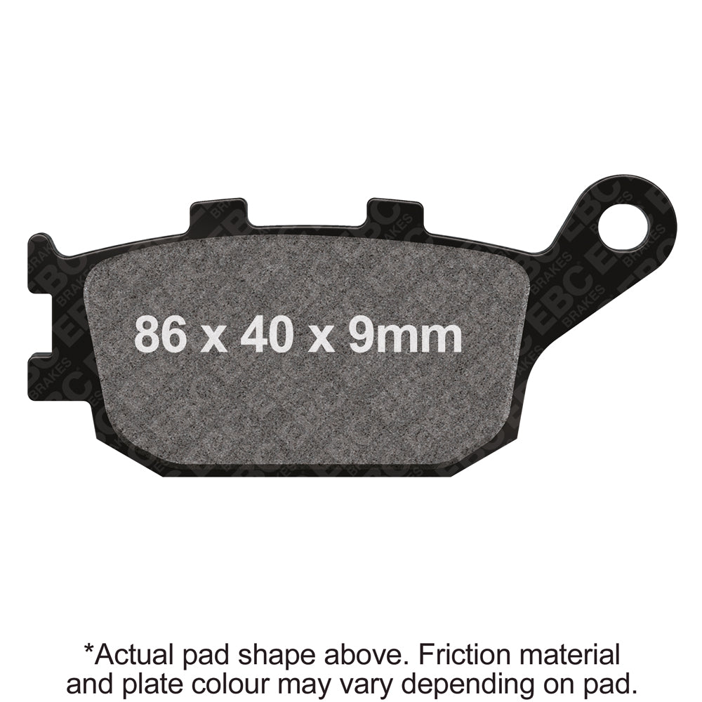 EBC 01-07 Honda NSS 250 Reflex Rear Left FA-SFA-TT-X Brake Pads