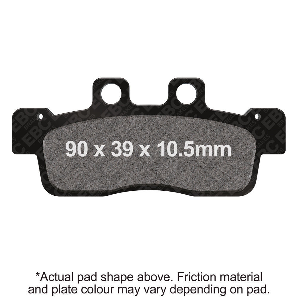 EBC 10-13 Yamaha YW 125 X 1DN1/2 Front Left FA-SFA-X Brake Pads