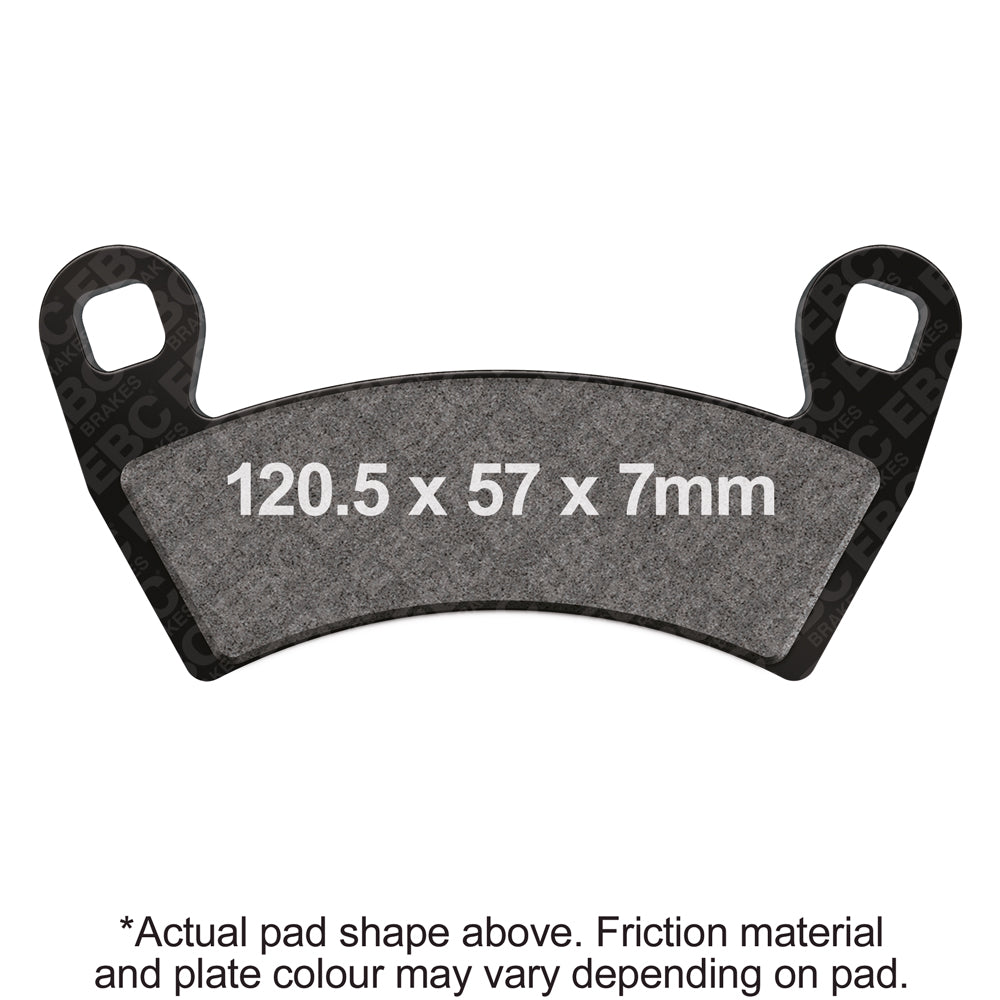 EBC 15-18 Polaris Sportsman 570 Ace Front Left/Right SXR Brake Pads
