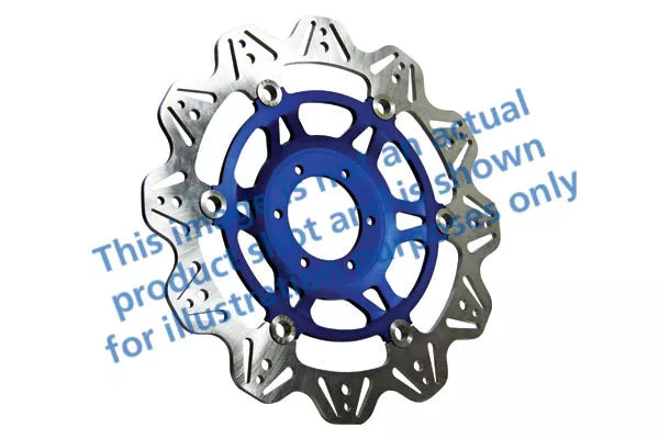 EBC 98-99 Honda CBR 900 RR Fireblade Front Left/Right Vee Floating Blue Rotor