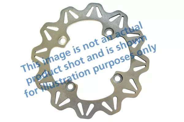 EBC 11-13 Yamaha FZ8 Rear Vee Rotor