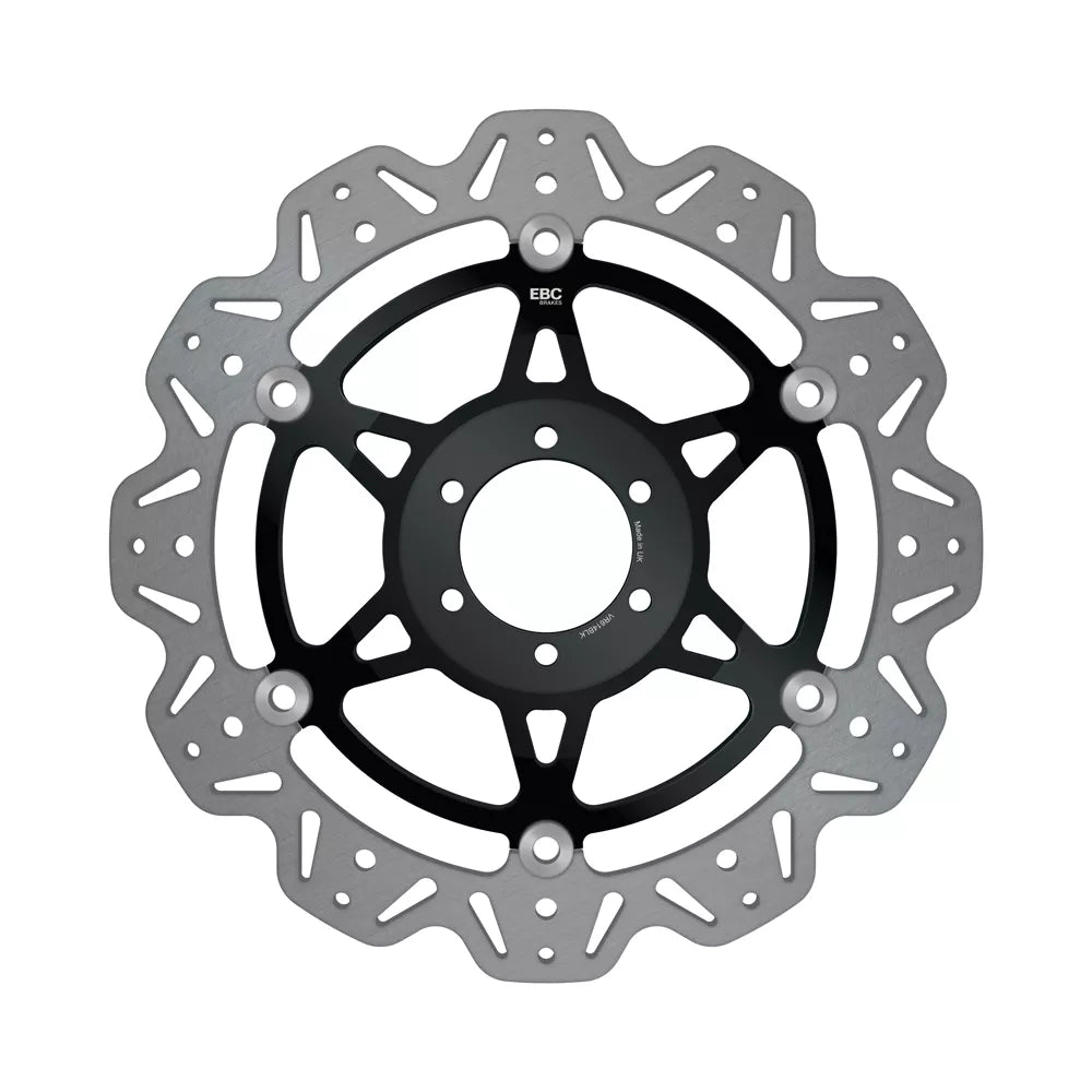 EBC 00-02 Ducati Monster 400 Single Disc Front Left/Right Vee Floating Black Rotor