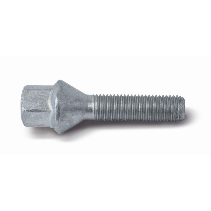 H&R Wheel Lug Bolt Taper-Head M12x1.50 - Length 43mm - Black