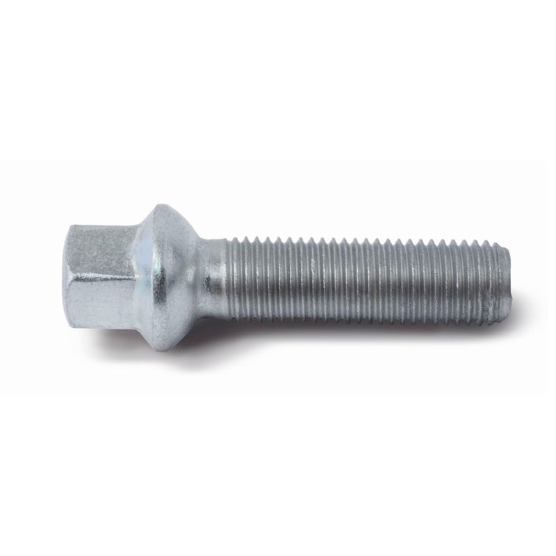 H&R Wheel Lug Bolt Round-Head R14 M14x1.50 - Length 40mm - Black
