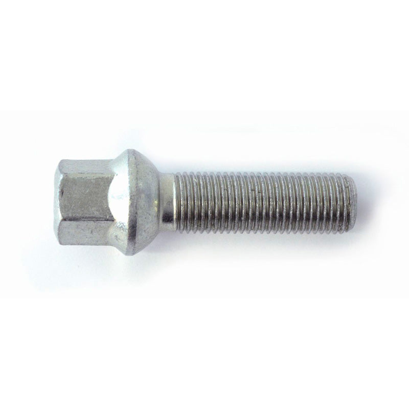 H&R Wheel Lug Bolt Round-Head R13 M14x1.50 - Length 40mm - Black ( e.g. VAG)