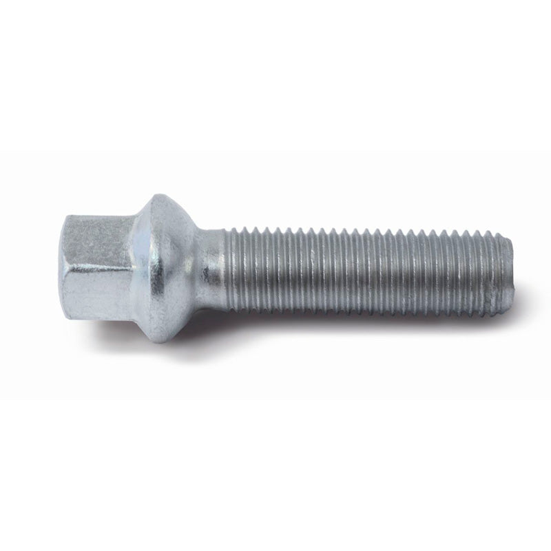 H&R Wheel Lug Bolt Round-Head R14 M14x1.50 - Length 45mm - Black