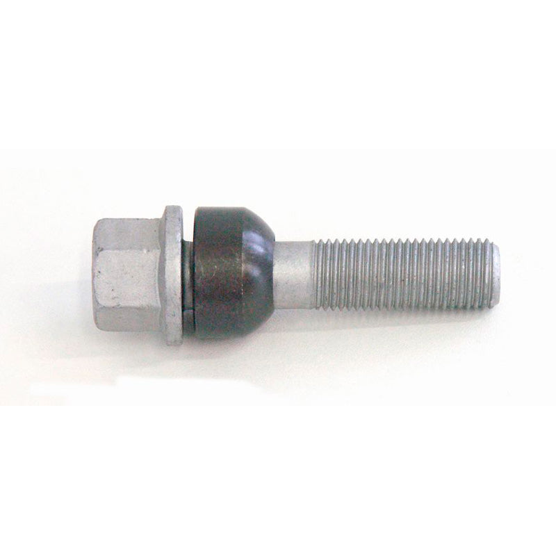 H&R Wheel Lug Bolt Round-Head with movable cone R14 M14x1.50 - Length 57mm - Black