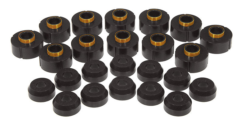 Prothane 1-106-BL Prothane 63-91 Jeep Wagoneer Body Mount - Black