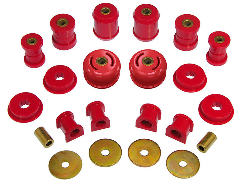 Prothane 13-2003 Prothane Mitsubishi Evo 8 Total Kit - Red