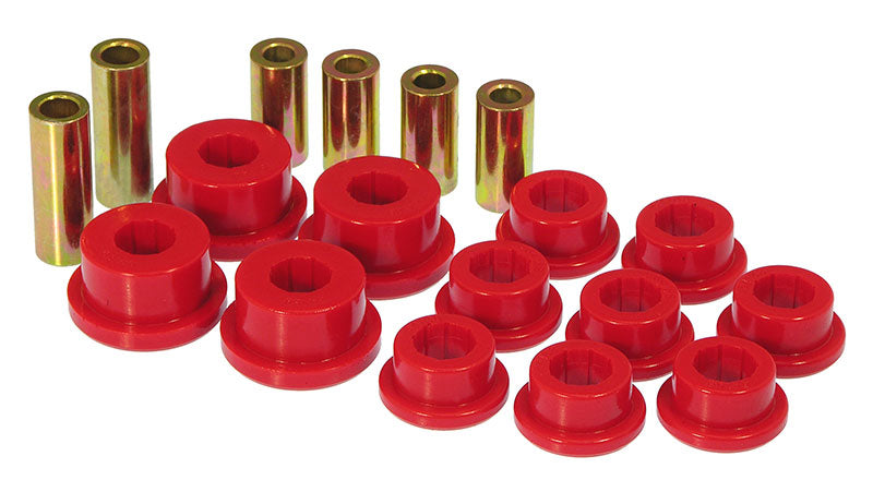 Prothane 13-201 Prothane 95-99 Mitsubishi Eclipse Front Upper/Lower Control Arm Bushings - Red