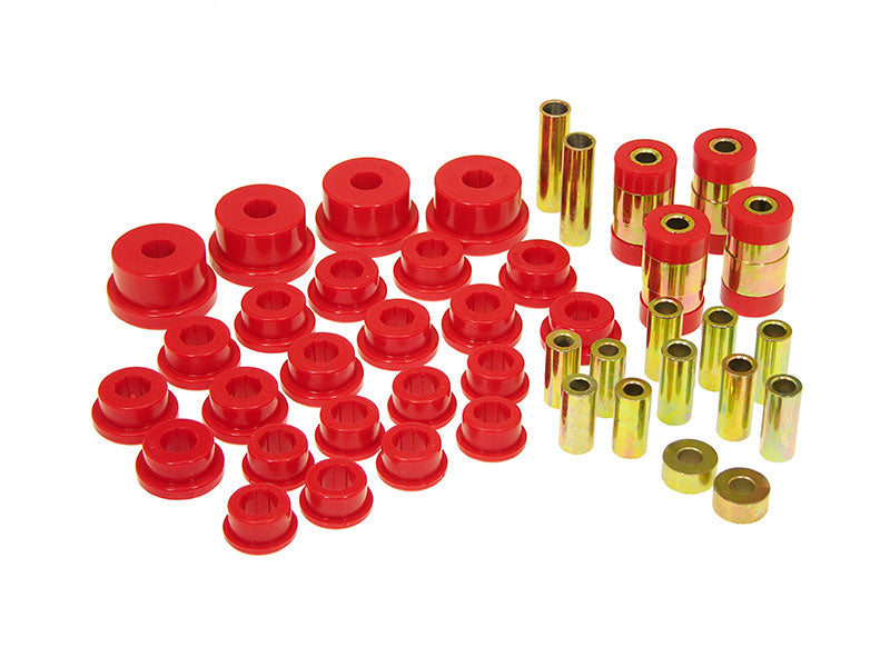 Prothane 13-301 Prothane 95-99 Mitsubishi Eclipse Rear Upper/Lower Control Arm Bushings - Red