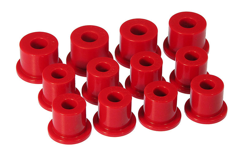 Prothane 14-1001 Prothane 80-86 Nissan 720 2/4wd Spring & Shackle Bushings - Red