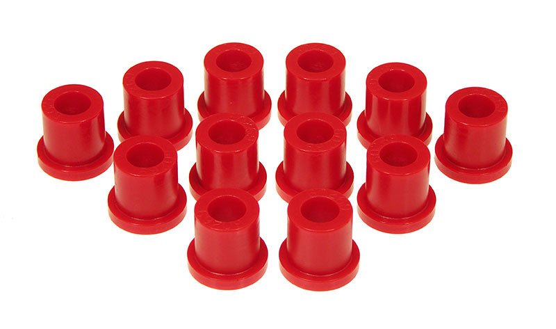 Prothane 18-1001 Prothane 79-83 Toyota Truck 2/4wd Rear Spring & Shackle Bushings - Red