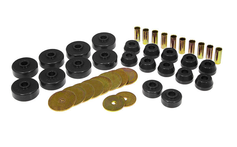 Prothane 18-102-BL Prothane 84-88 Toyota 4Runner Body Mount Kit - Black