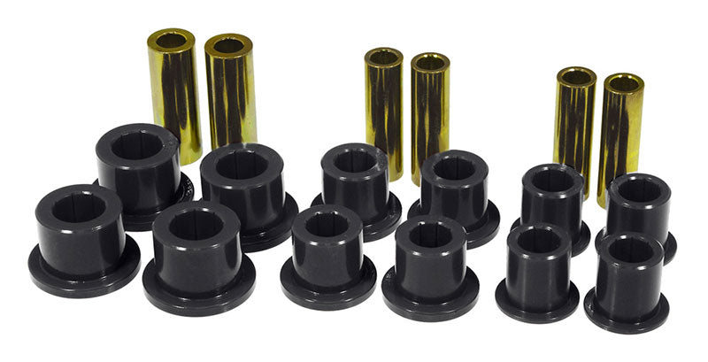 Prothane 6-1025-BL Prothane 99-04 Ford F250/350 SD 2/4wd Front Leaf Spring Bushings - Black