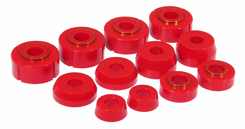 Prothane 6-105 Prothane 66-79 Ford F100-350 4wd Body Mount - Red