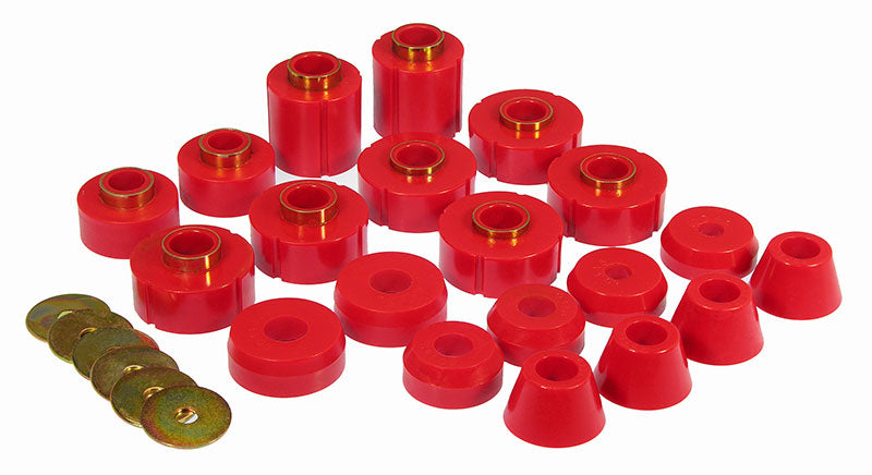 Prothane 6-108 Prothane 80-96 Ford F100/350 2/4wd Body Mount - Red