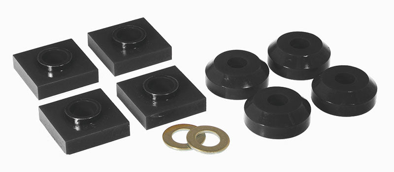 Prothane 6-1601-BL Prothane 76 & Earlier Ford F150/250 Transfer Case Mounts - Black