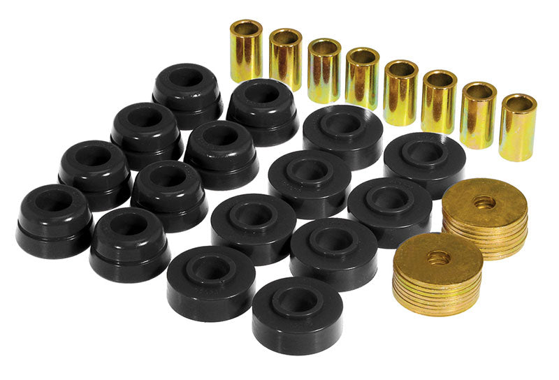 Prothane 7-133-BL Prothane 73-82 Chevy Corvette Body Mount Kit - Black