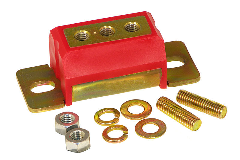 Prothane 7-1604 Prothane Jeep Trans Mount (1 or 2 Bolt Style) - Red