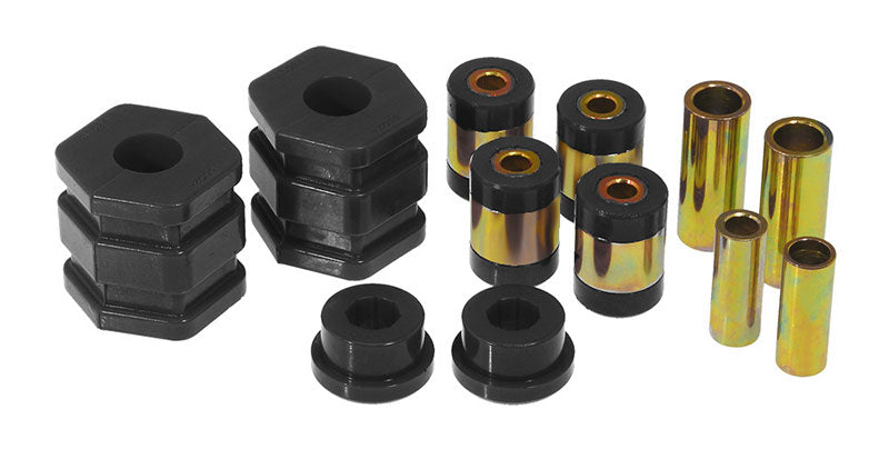 Prothane 8-218-BL Prothane 96-00 Honda Civic Front Upper/Lower Control Arm Bushings - Black