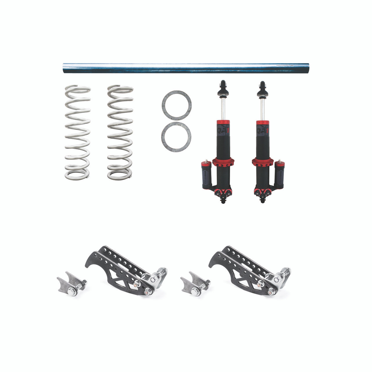 QA1 DM501-2501 HD Pro Rear Weld-In Coilover Kit MOD Series Shock 250lb/in. Spring for 3.25in. Axle Tube