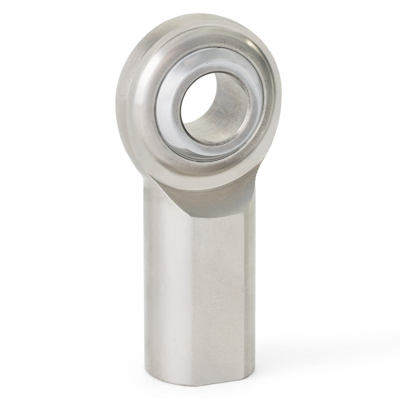 QA1 GFR7T G Series 2 Piece Stainless Rod End 7/16in. Bore 7/16in.-20 RH Female Thread PTFE Lined