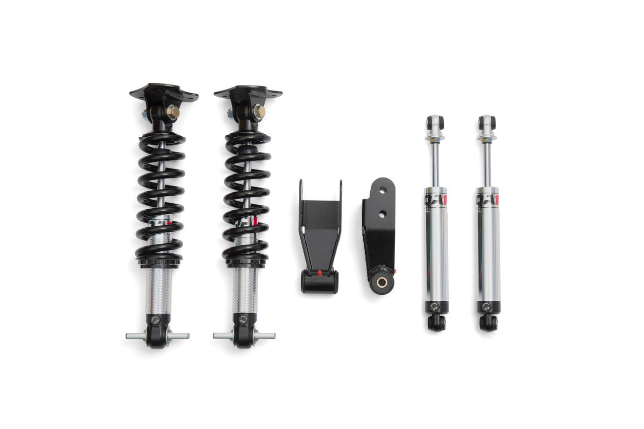 QA1 LK01-GMT02 2/3 Lowering Kit 2007-2018 Silverado 1500/Sierra 1500 4WD Single Adjustable