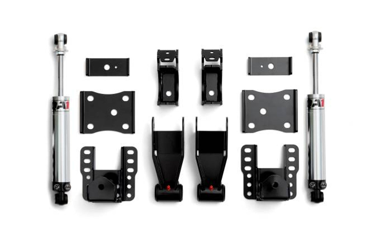 QA1 RDK52627 Rear Drop Kit 07-18 Silverado 4-6in. Drop Double Adjustable