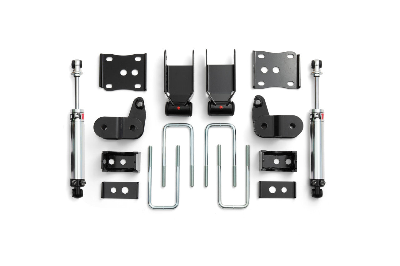 QA1 RDK52630 Rear Drop Kit 15-20 F150 3.5in.-5.5in. Drop Double Adjustable