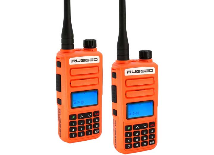 Rugged Radios GMR2-PLUS-2-PACK-ORN
